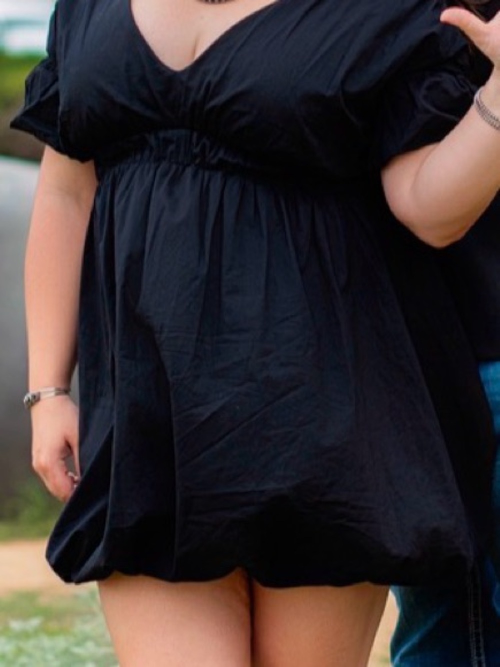 Black Bubble Dress